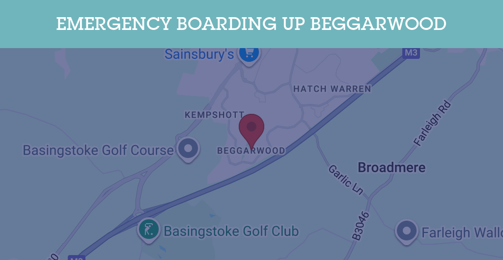 Emergency Boarding Up Services in Beggarwood - RG postcode