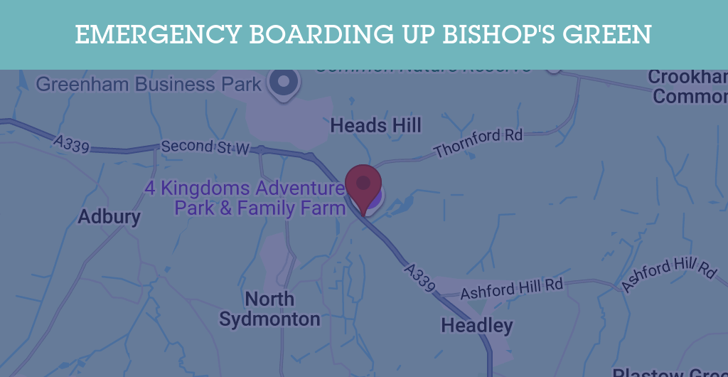 Emergency Boarding Up Services in Bishop's Green - RG postcode