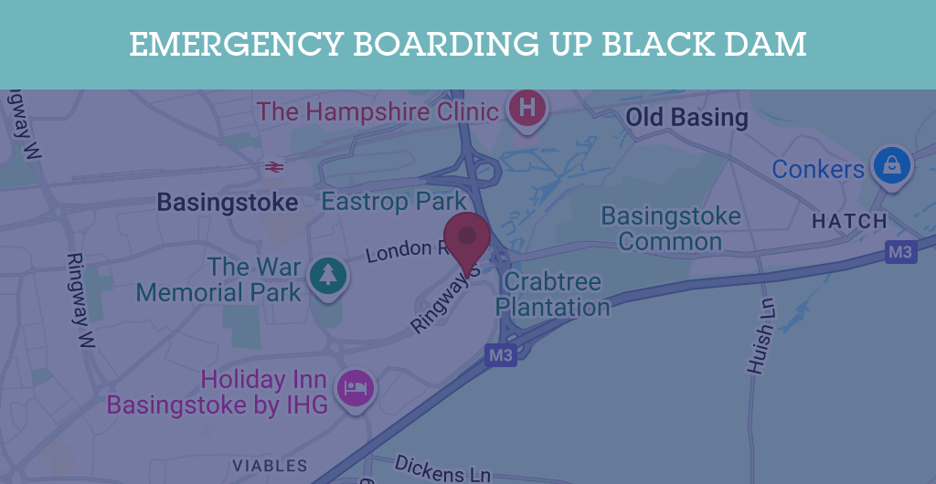 Emergency Boarding Up Services in Black Dam - RG postcode