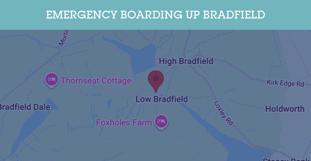 Emergency Boarding Up Services in Bradfield - RG postcode