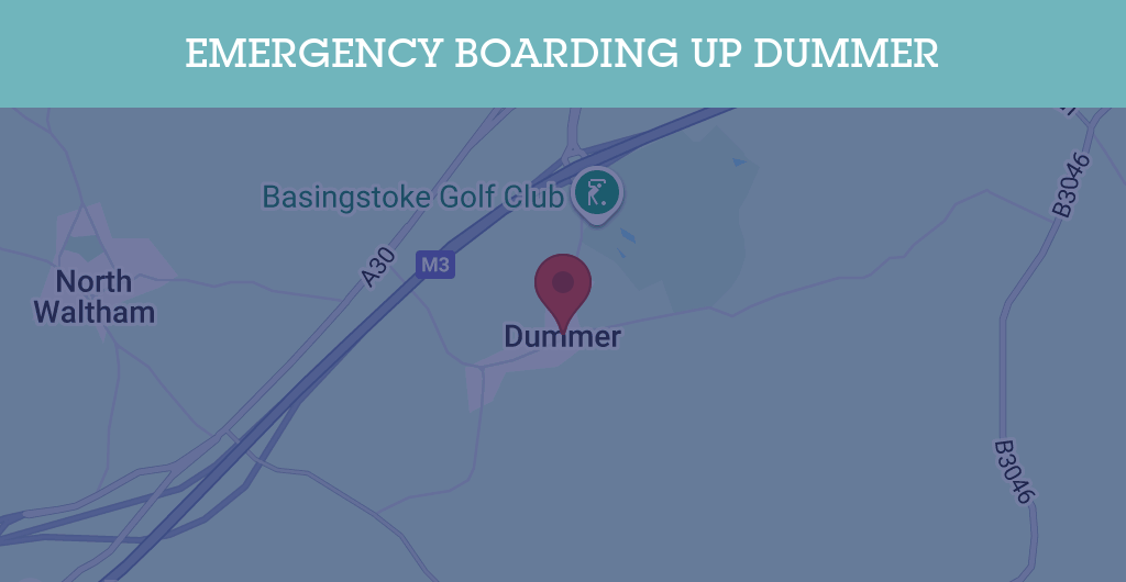 Emergency Boarding Up Services in Dummer - RG postcode