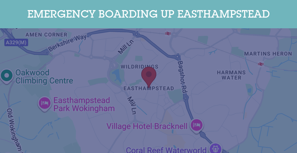 Emergency Boarding Up Services in Easthampstead - RG postcode