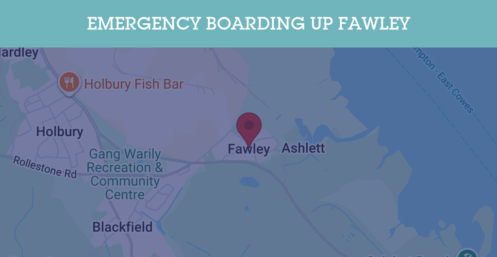Emergency Boarding Up Services in Fawley - RG postcode