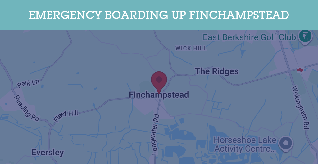 Emergency Boarding Up Services in Finchampstead - RG postcode