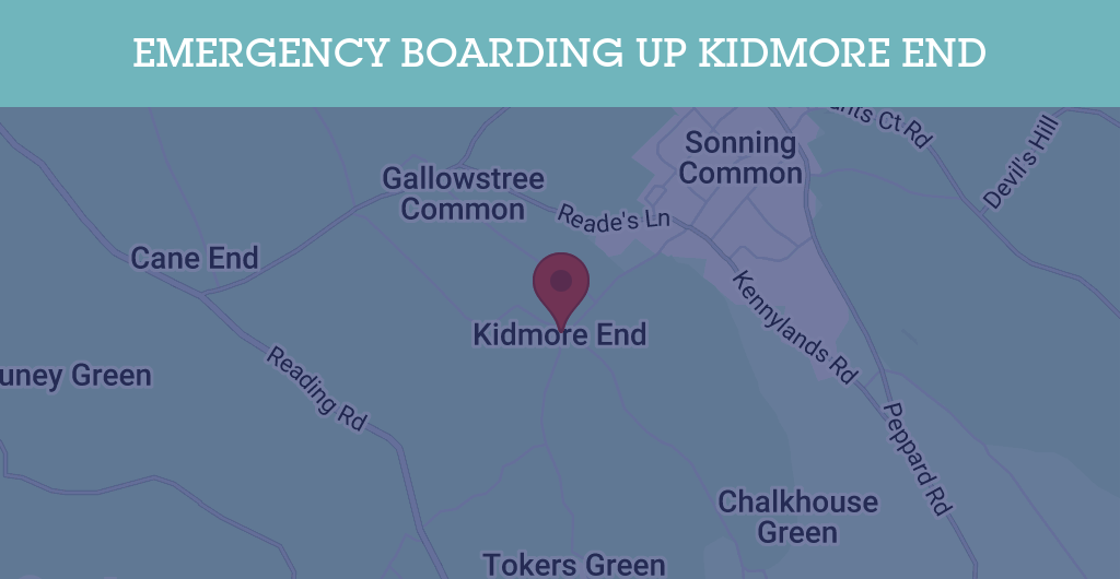 Emergency Boarding Up Services in Kidmore End - RG postcode