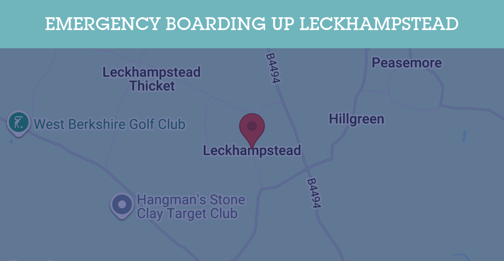 Emergency Boarding Up Services in Leckhampstead - RG postcode