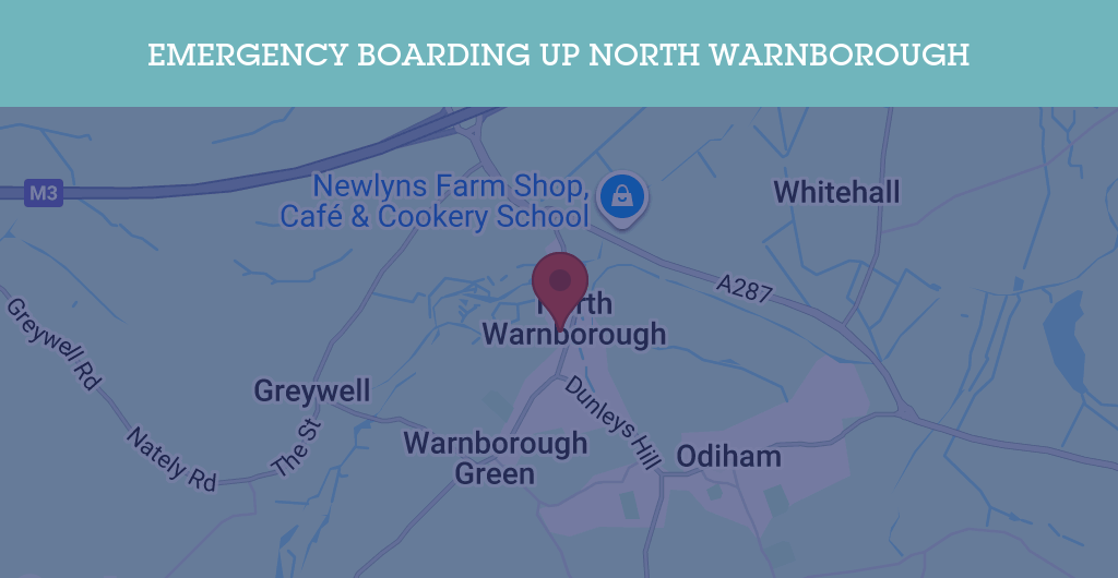 Emergency Boarding Up Services in North Warnborough - RG postcode