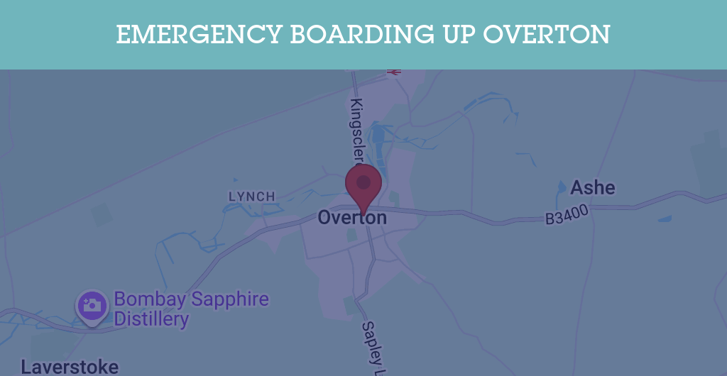 Emergency Boarding Up Services in Overton - RG postcode