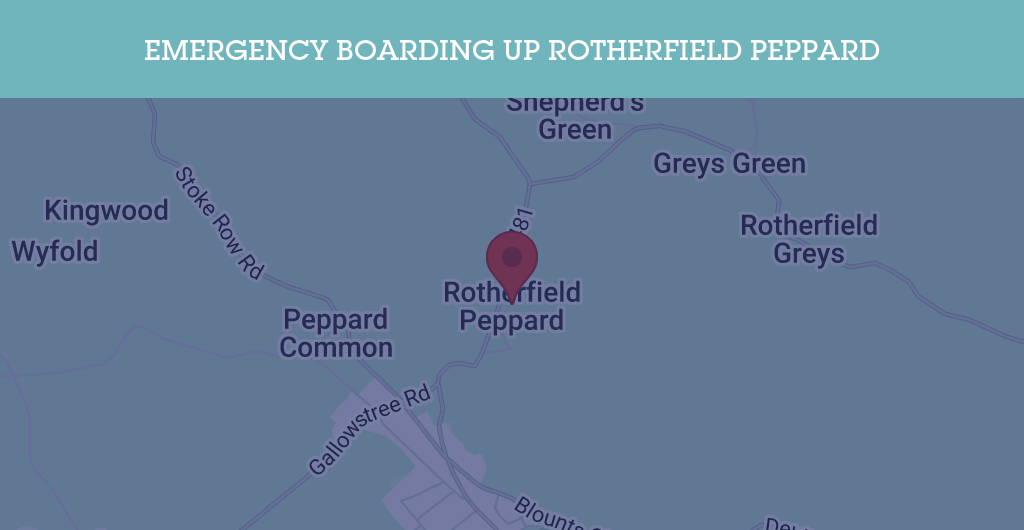 Emergency Boarding Up Services in Rotherfield Peppard - RG postcode