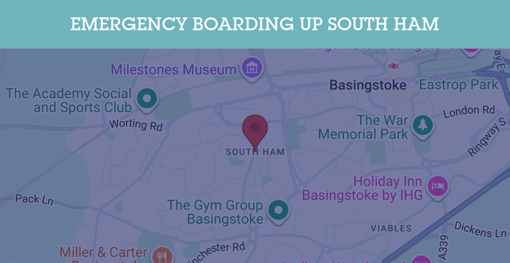 Emergency Boarding Up Services in South Ham - RG postcode