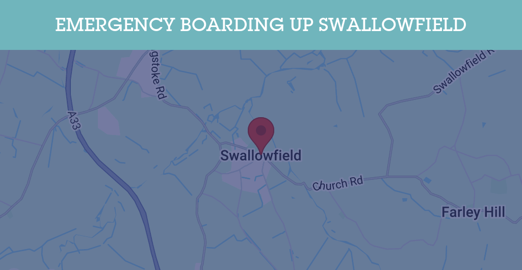Emergency Boarding Up Services in Swallowfield - RG postcode